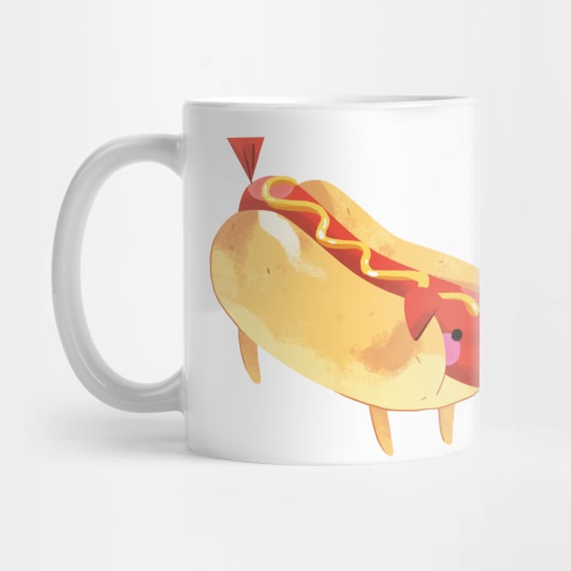 Hot Dogger by Mel Draws